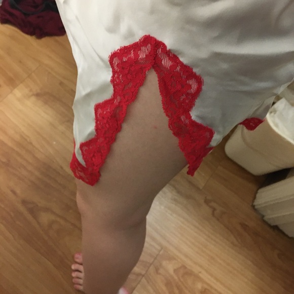 Satin Babydoll Lingerie - Picture 3 of 3